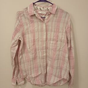 Lucky Brand Flannel Blouse